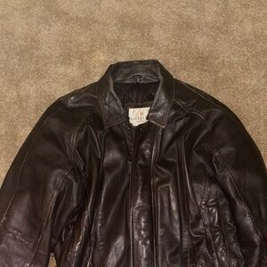 Mens Billblass leather jacket